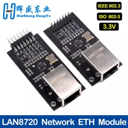 Electrónica Inteligente módulo LAN8720 módulo de red transceptor Ethernet placa de desarrollo de interfaz RMII para arduino DIY