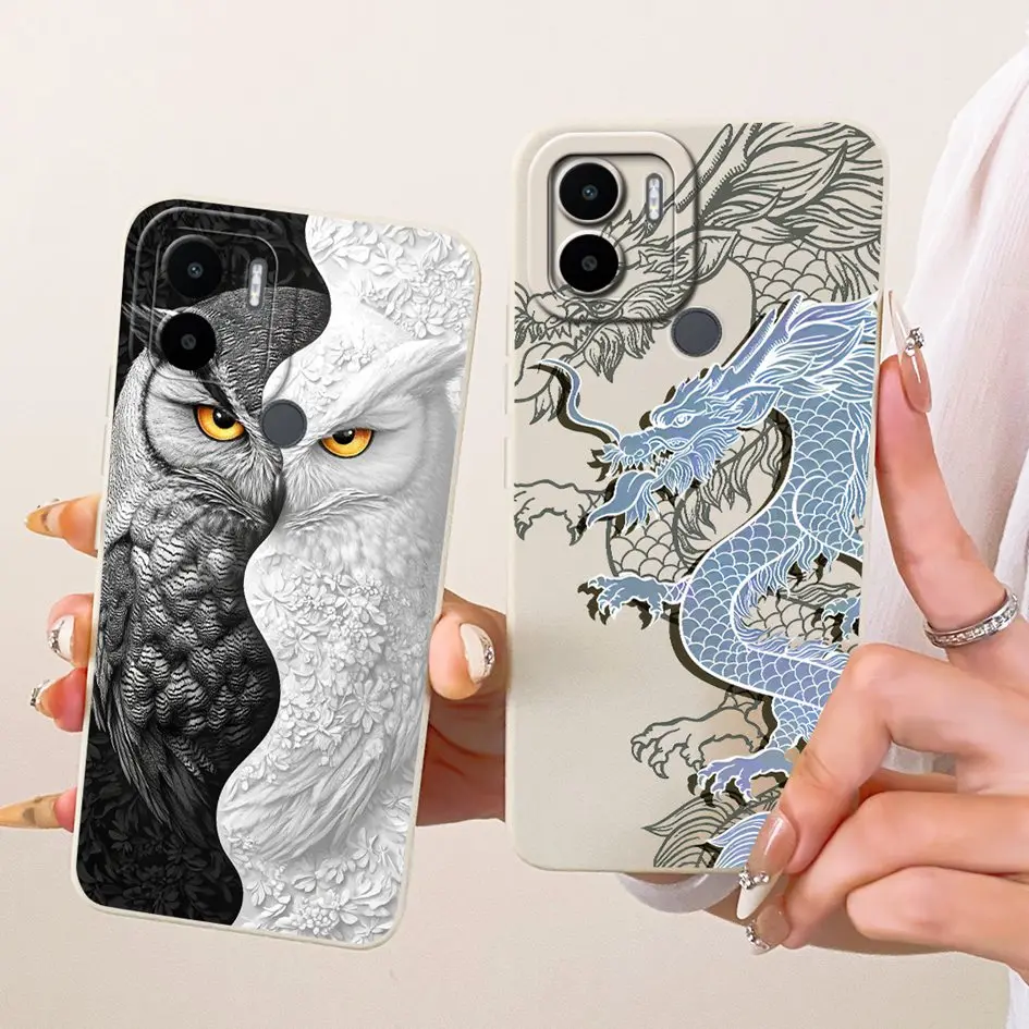 Para Xiaomi Redmi A1 A2 Plus funda nueva moda Margarita flor suave caramelo funda de silicona para Xiaomi Poco C50 C51 Redmi A1 + A2 + parachoques - imagen 2