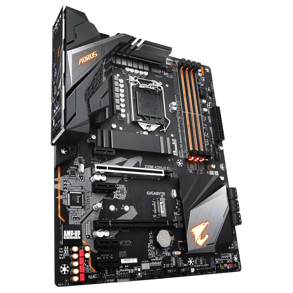 Placa base Intel GIGABYTE Z390 AORUS ELITE LGA 1151 Intel Z390 ATX Intel - imagen 3