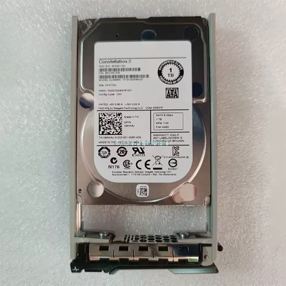 1T 2.5'' HDD SATA 7.2K Disco Duro ST 91000640 NS 9RZ168-636 para Dell 09KW4J - imagen 4