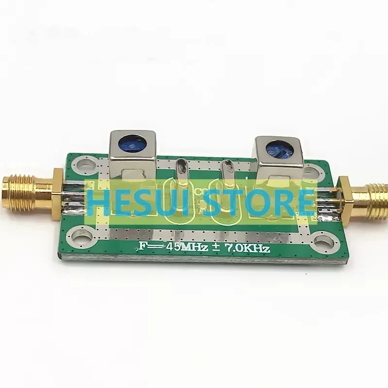 Filtro de cristal de cuarzo Filtro de banda estrecha de paso de banda 45MHz ±7KHz - imagen 4