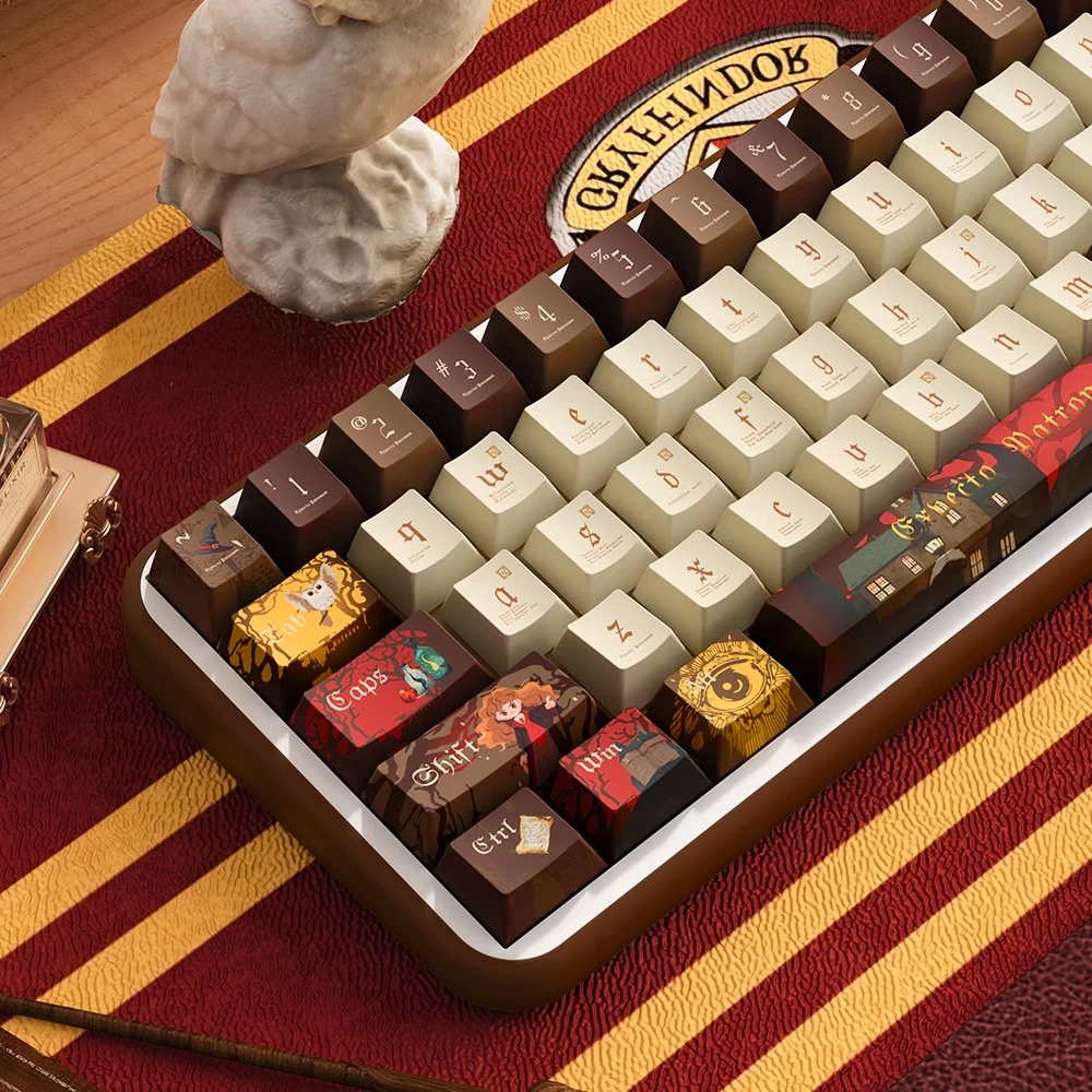 Teclas Gryffindor 158 teclas PBT Cherry MDA Lion y The Maiden para teclado mecánico Mx Gateron Kailh Switch ISO - imagen 2