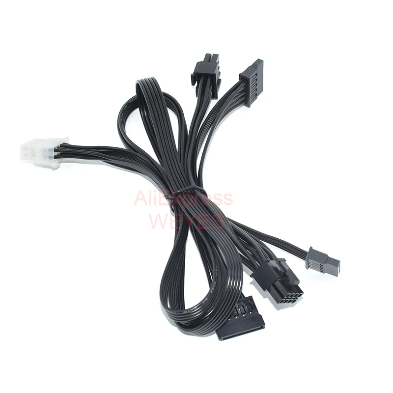 Cable de alimentación para servidor HP DL380G6 G7, adaptador de 10 pines a PCI-E de 8 pines (6 + 2 pines), SATA y 4 pines IDE Molex - imagen 2