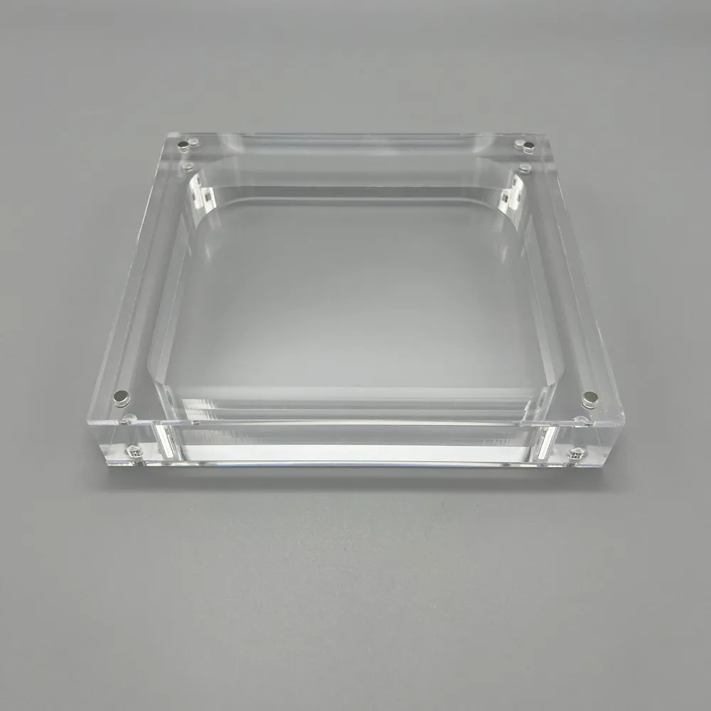 Caja de almacenamiento de consola de cubierta magnética acrílica de alta transparencia para Nintendo 2DS old - imagen 2