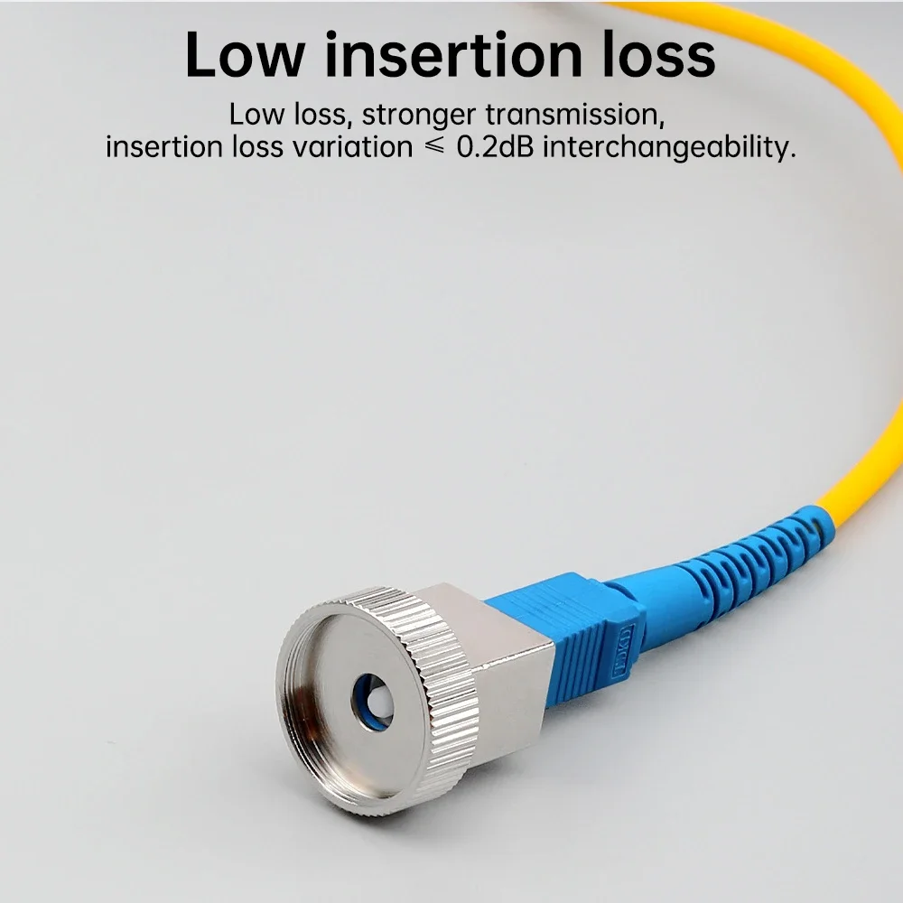 ZoeRax FC LC ST medidor de potencia óptica adaptador FC para pluma roja tapa de Metal Kit de conector de fibra óptica conversión de medidor de potencia óptica - imagen 5