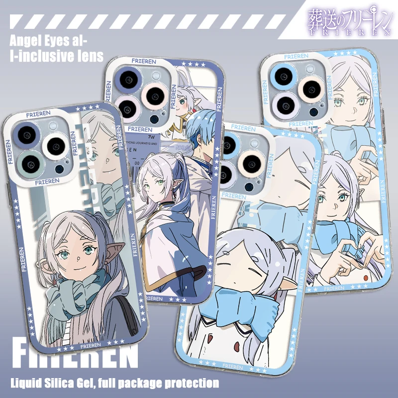 Funda de teléfono Anime Frieren Beyond Journeys End para IPhone 15 14 13 12 11 Mini Pro Max X XR XSMax 6S 6 7 8 Plus SE20 - imagen 2