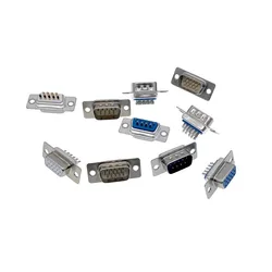 Conector DB9 Macho-Hembra D-Sub 9 Pines Serial