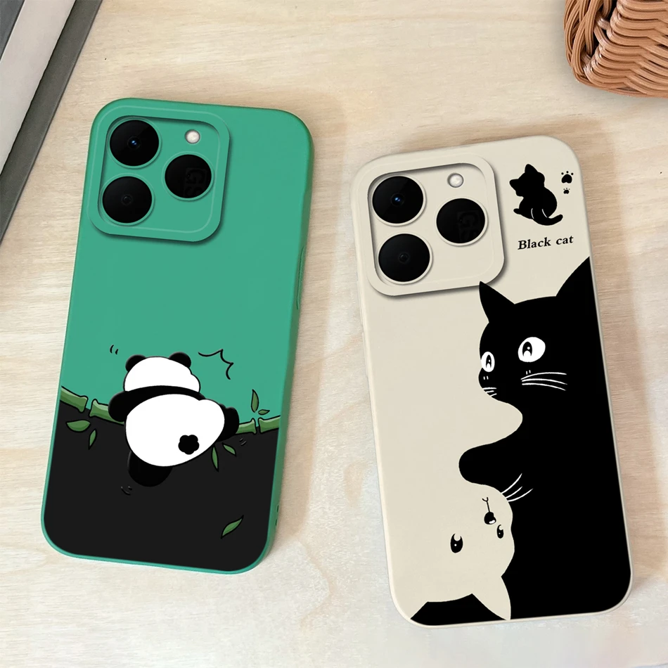 Para Realme 15T 15X 5G funda de teléfono Simple nube cielo cobertura completa cubierta de silicona líquida suave para Realme15T 15 X carcasa ligera - imagen 5