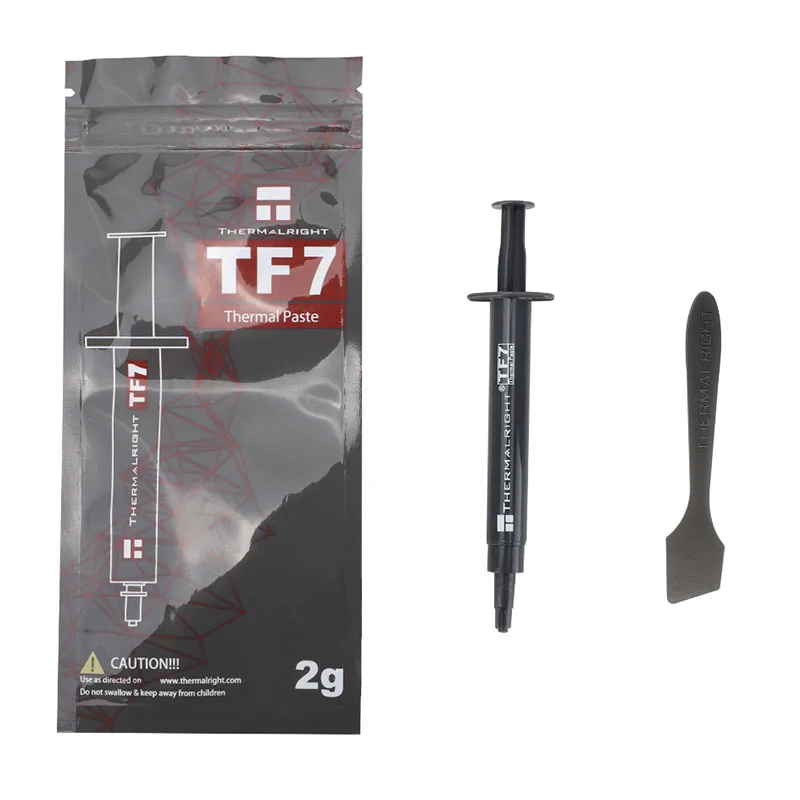 Grasa térmica Thermalright TF7 2g 12,8 W/m.k CPU disipación de calor refrigeración grasa de silicona pasta térmica - imagen 4