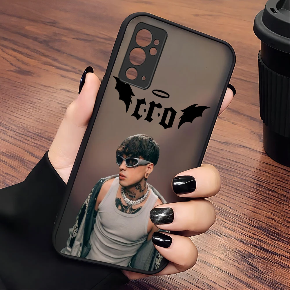 B-barderos CRO funda de teléfono para Samsung S24 S23 S22 S21 S20 S10 FE Note20 Note10 Plus Ultra Lite 5G cubierta transparente mate - imagen 3