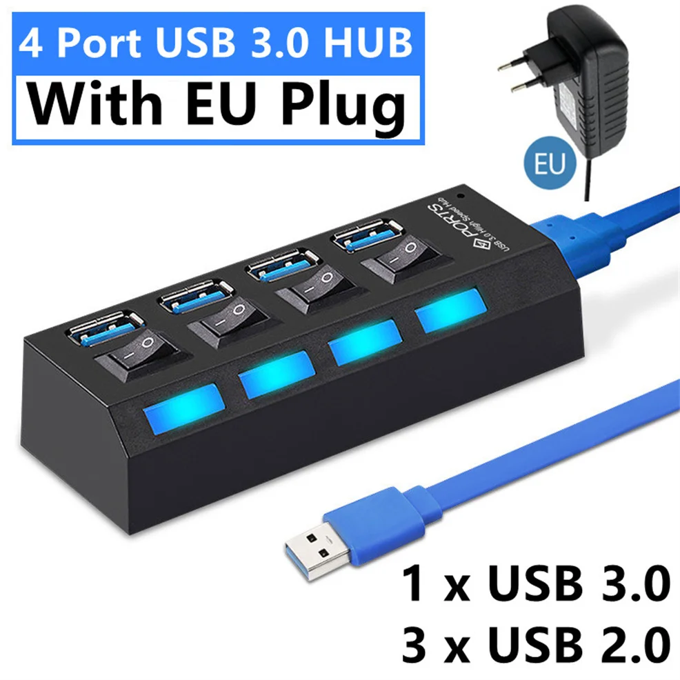 4 Port With EU