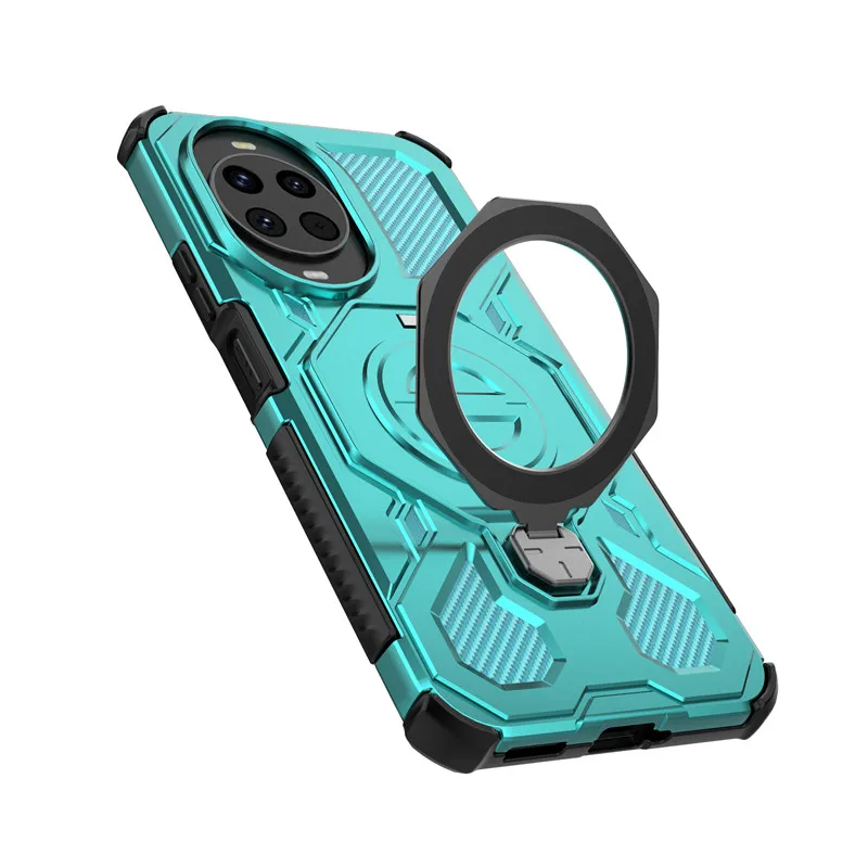 Para Huawei Nova 14 Funda Huawei Nova 14 Funda con soporte magnético inalámbrico de carga Fundas protectoras para teléfono en Nova 14 Funda - imagen 5