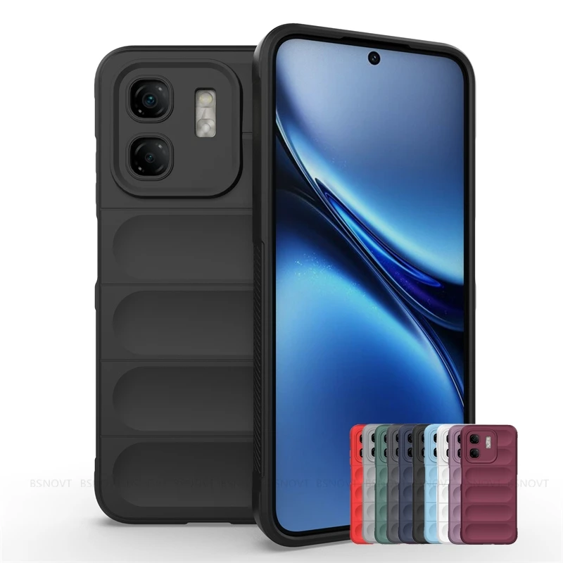 Para Infinix Smart 9 4G funda Infinix Smart 9 4G Capas lente protectora a prueba de golpes parachoques suave TPU Fundas Infinix Smart 9 4G