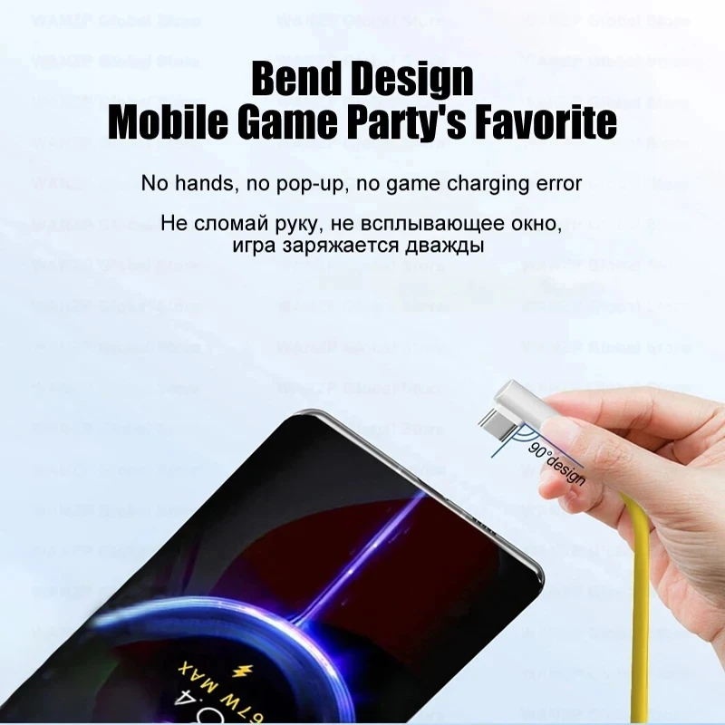 Cable de carga súper rápido Original Xiaomi para Mi 13 12 11 Pro Cables Ultra USB C Redmi Note 12 Turbo 11 10 Pro Poco X5 Pro - imagen 2