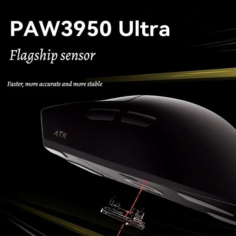 Ratón para juegos ATK X1 Ultra X1 Pro Max X1 Ultimate NeaLink PAW3950 8K 42000DPI BT 2,4G ergonómico con cable Esports FPS ratón para jugadores - imagen 5