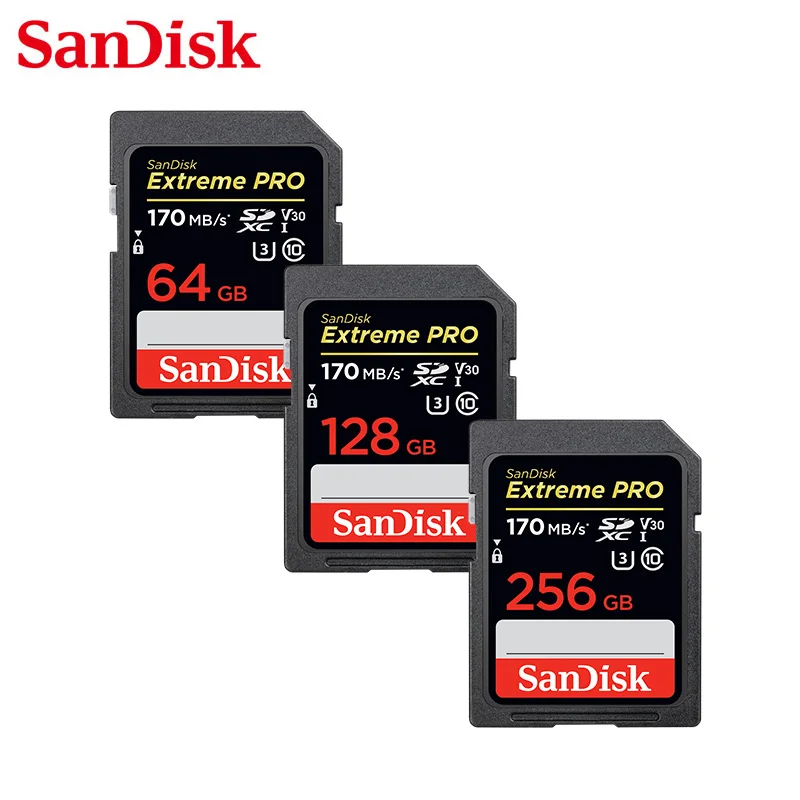 Tarjeta SD Ultra Original SanDisk 32GB 95MB/S SDHC 64GB 128GB 256GB 200MB/S SDXC Class10 tarjeta de memoria 512GB USH-1 soporte para cámara - imagen 2
