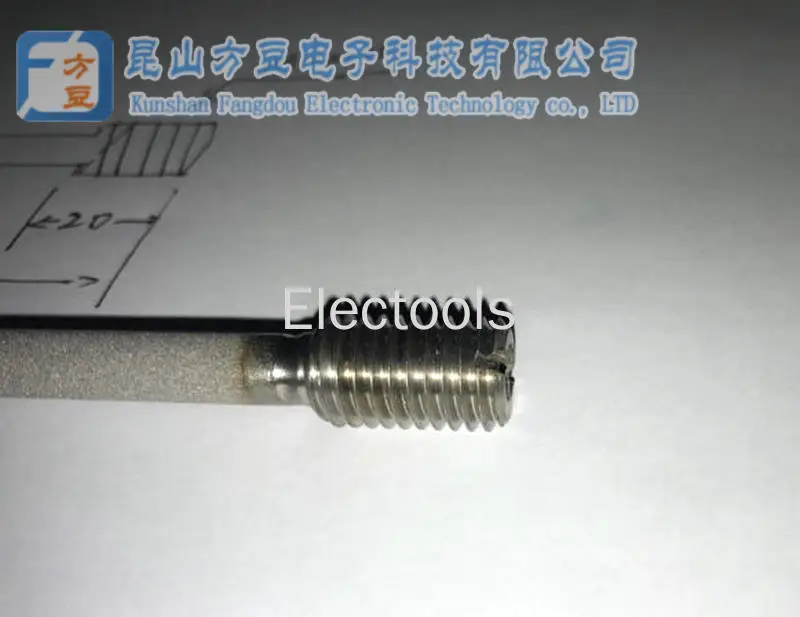 Tubo de varilla de Metal sinterizado poroso de acero inoxidable personalizado, elemento de filtro de aire - imagen 5