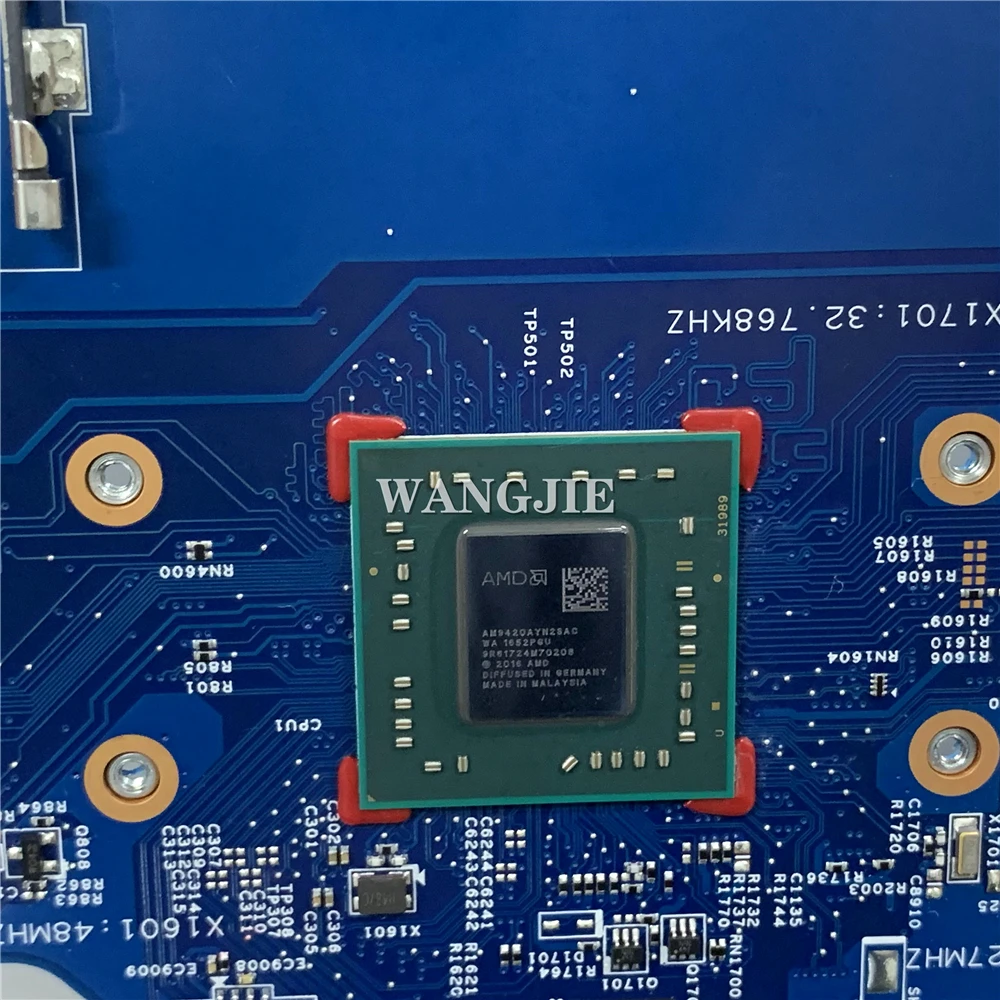 Para HP PAVILION 17-AK 17Z-AK placa base de computadora portátil 926190-001 926190-601 16892-1 con A9-9420 CPU 448.0CB02.0011 - imagen 4