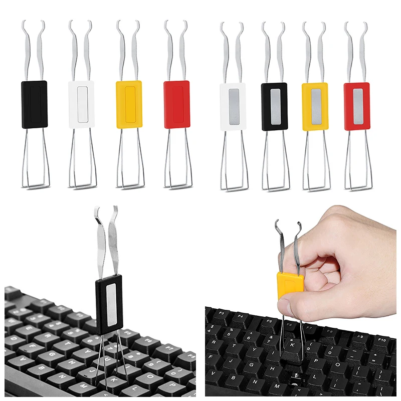 Herramienta extractora de teclas de interruptor, pinzas de extracción de eje antiestático para interruptores Kailh Gateron Cherry Mx, Teclado mecánico