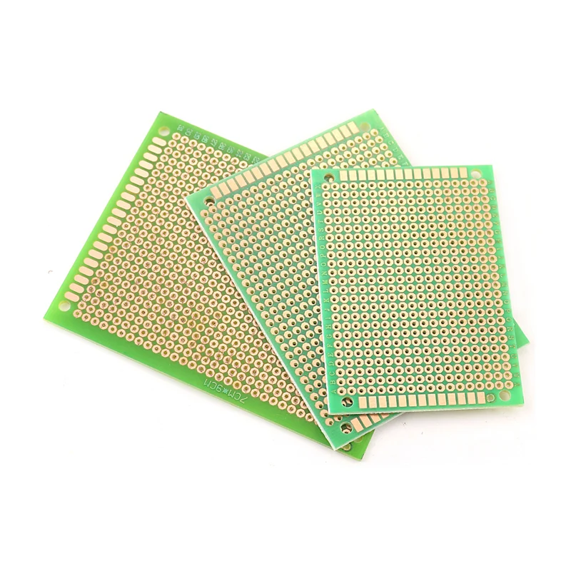 Placa de epoxi de aceite verde de un solo lado, placa PCB Universal de fibra de vidrio 5x 7/7x 9/7x1 0/7x1 2/9x1 0/10x1 2/12x1 8/10x22CM, 5/10 Uds. - imagen 5