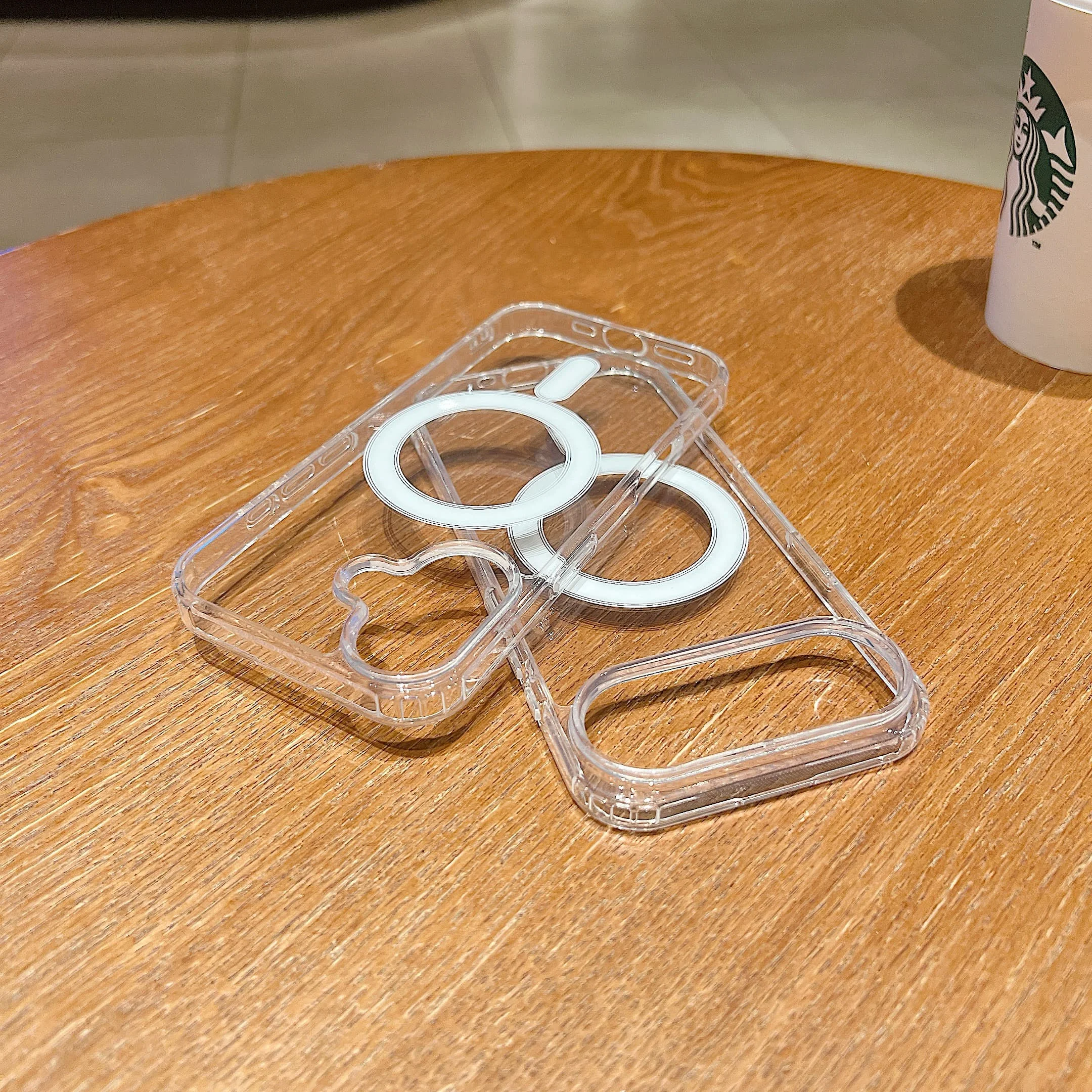 Para Magsafe con embalaje funda de teléfono para Apple iPhone 17 Air 16 E 15 14 13 12 Mini 11 Pro XS Max 7 8 Plus cubierta de carga inalámbrica - imagen 5