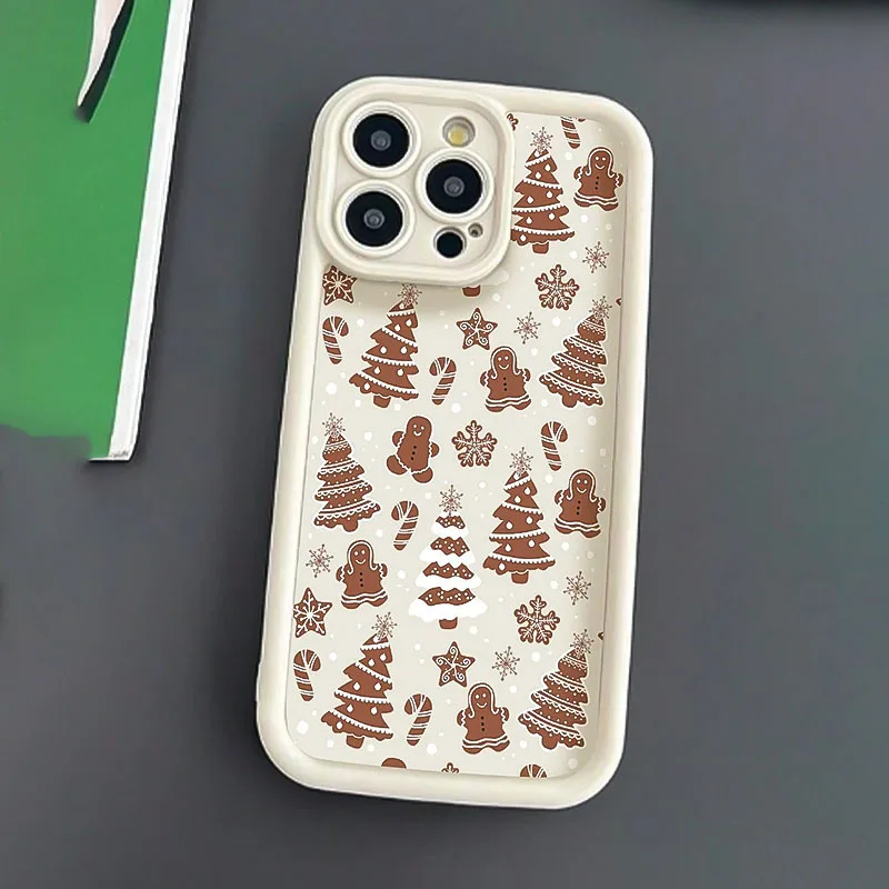 Funda de teléfono con árbol de Navidad, hombre de jengibre, para Huawei P40 P50 Mate 30 40 Nova 7 9 10 Honor 200 X7 X9 90 50 Pro 4G 5G - imagen 2