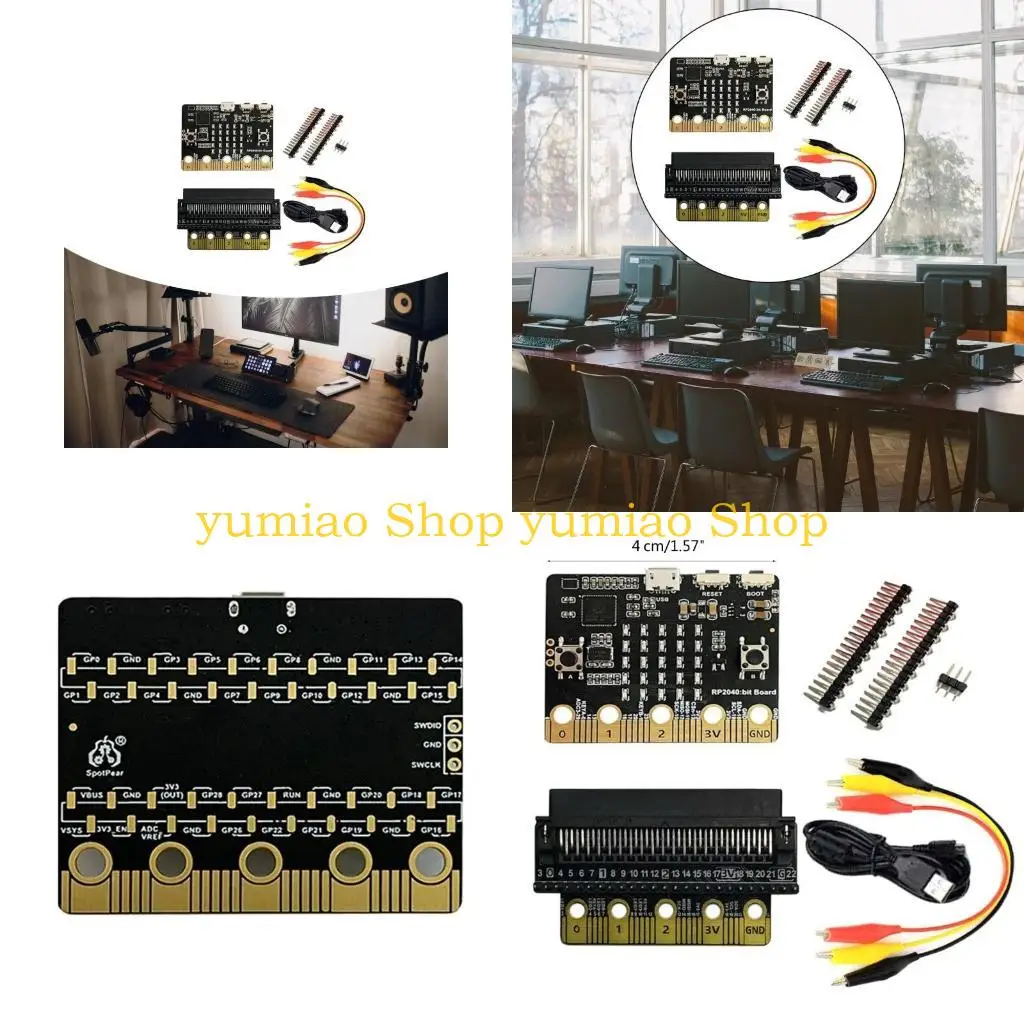 587b para RP2 RP2040 Bit placas placas planta base programación Junta desarrollo Micro: Adaptadores tablero