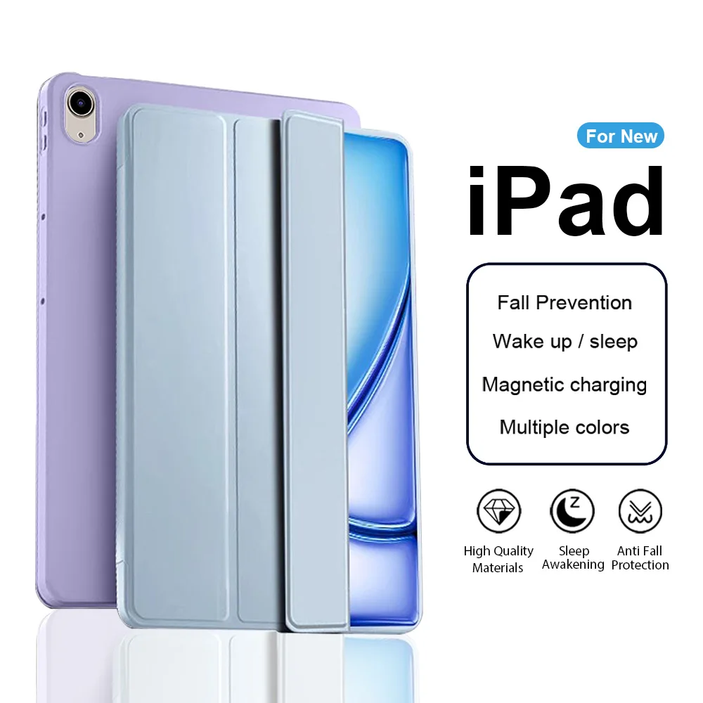 Funda para iPad Air 11 M3 M4 4 5 Pro 13 M5 12,9 A16 2025 Fondo de 10. a generación para iPad Mini 6 7 10,2 7a 8a 9a funda protectora - imagen 2
