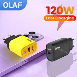 Cargador Rápido 120W USB-C QC 3.0 – Olaf Cargacompatible Móviles