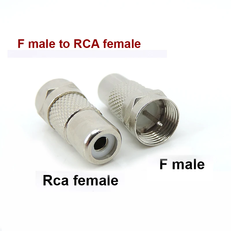 RCA female to F male