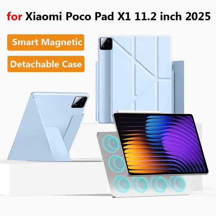 Funda para Xiaomi Poco Pad X1 11,2 "20 2025 Pad 8 Pro 8 11,2 Pad2 11,2" Mini 8,8 pulgadas Redmi KPad 8,8 pulgadas soporte magnético funda para tableta