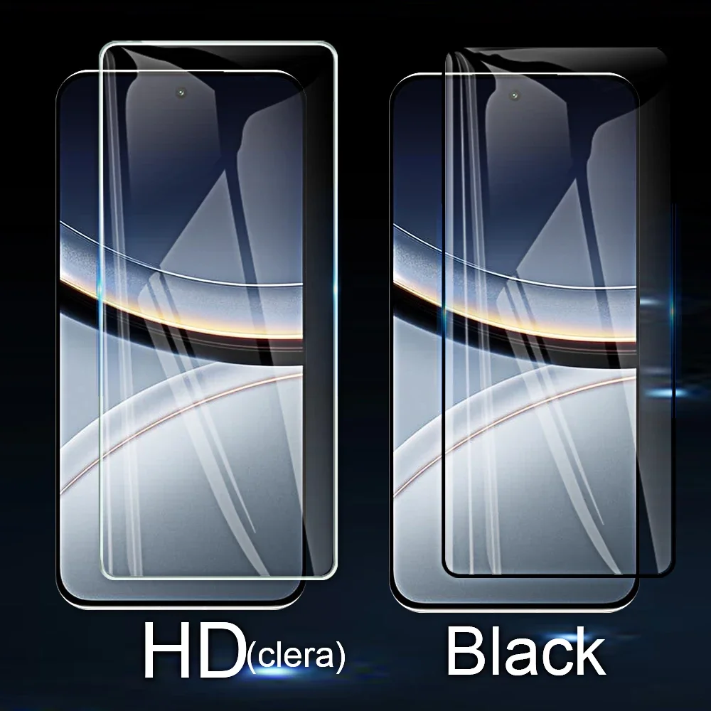 4 Uds vidrio templado para Xiaomi Poco F7 protectores de pantalla película protectora de cubierta completa Poxo Pocco F7 M7 4G M7plus X7 F X M 7 Pro - imagen 3