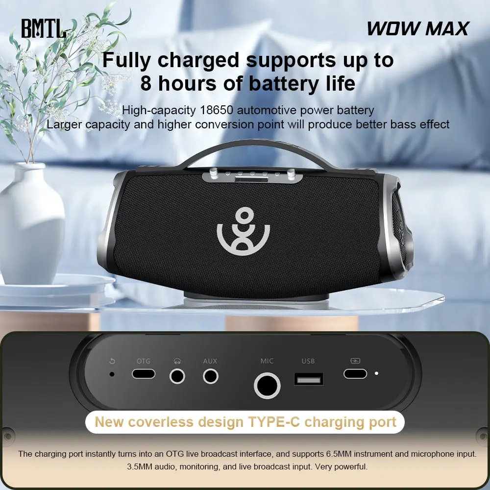 XDOBO Boombox 3 WOW MAX altavoces Bluetooth portátiles para exteriores de 300W vibración resistente al agua graves alta calidad altavoz con caja de sonido fuerte