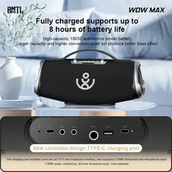 XDOBO Boombox 3 WOW MAX – Altavoz Bluetooth portátil resistente al agua