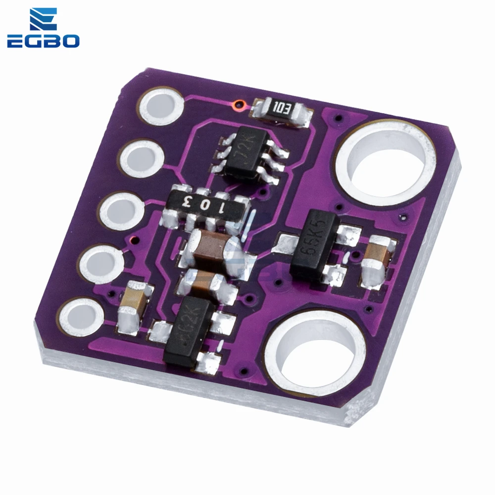 EGBO GY- MAX30102 Módulo de sensor de oximetría de pulso de frecuencia cardíaca I2C 3V-5V - imagen 2