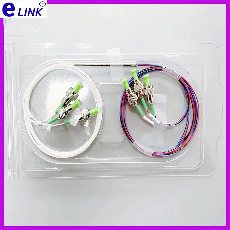 Acoplador de fibra óptica FCAPC, divisor óptico diferencial FA, ventana única, 1310nm, 1550nm, 3x3 - imagen 4