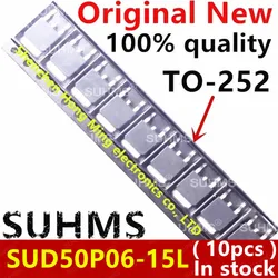 SUD50P06-15L MOSFET de canal P, 60 V y 50 A TO-252