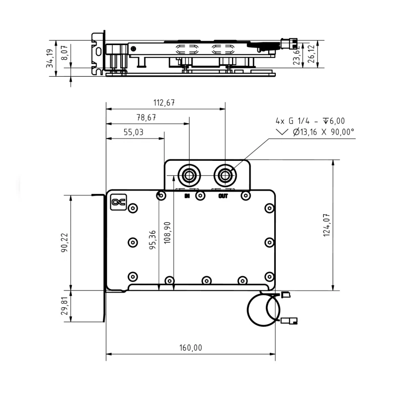 Bloque de agua Alphacool Core para referencia Inno3D Geforce RTX 5080 (AIC), enfriador de tarjetas MSI GeForce 5080/5070 Ti VENTUS 3X OC - imagen 5