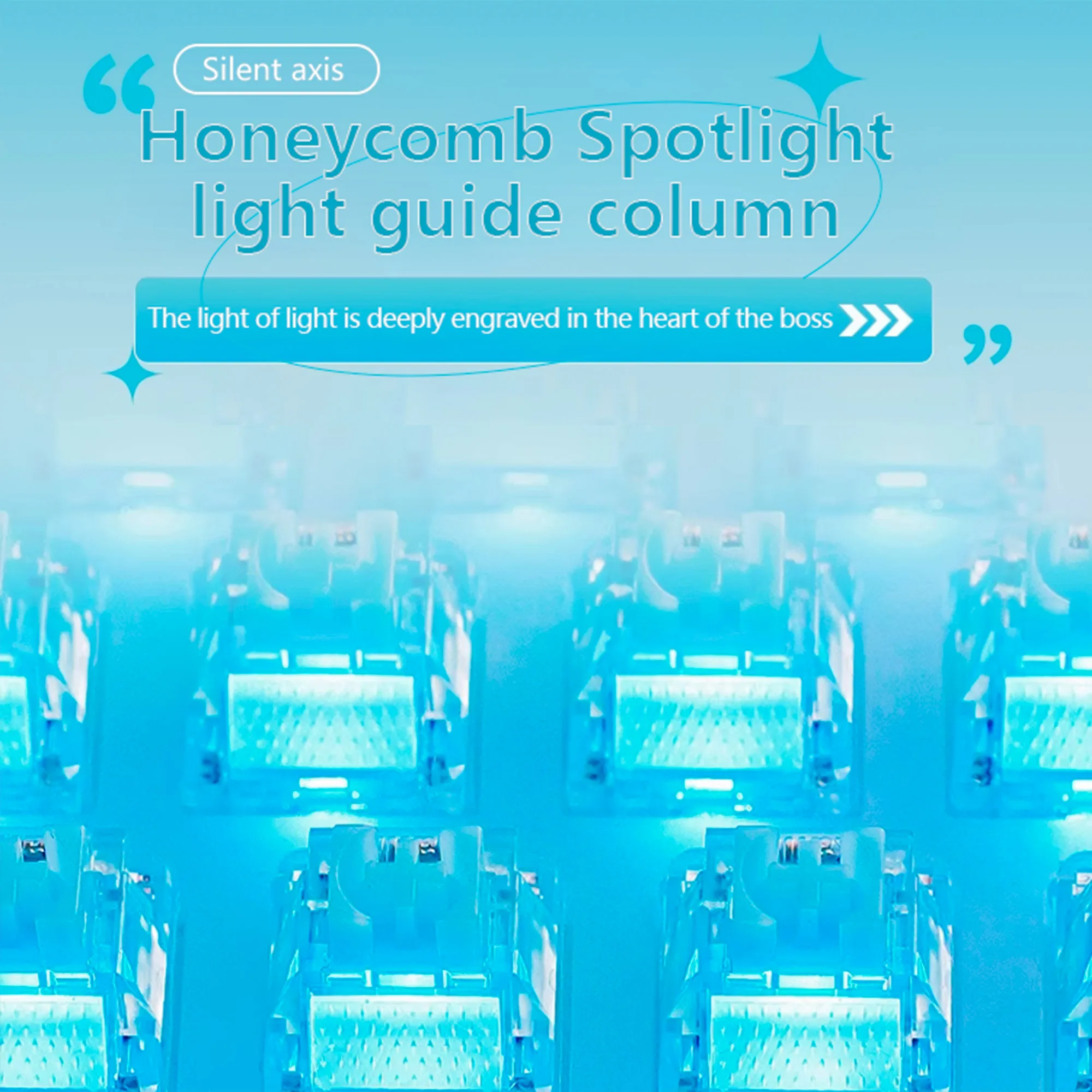 Ainbell & Kailh Heart of the Ocean interruptor silencioso 40g relajante nieve paso sonido suave teclado mecánico personalizado interruptor lineal - imagen 5