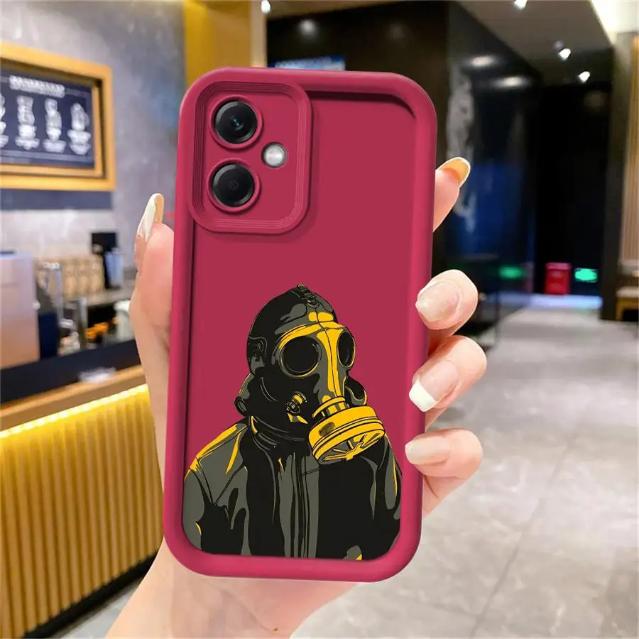 Funda de TPU suave masculina con máscara de moda para Xiaomi Mi 11T Pro 11 Lite - imagen 2