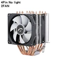 4P PWM No Light Fan