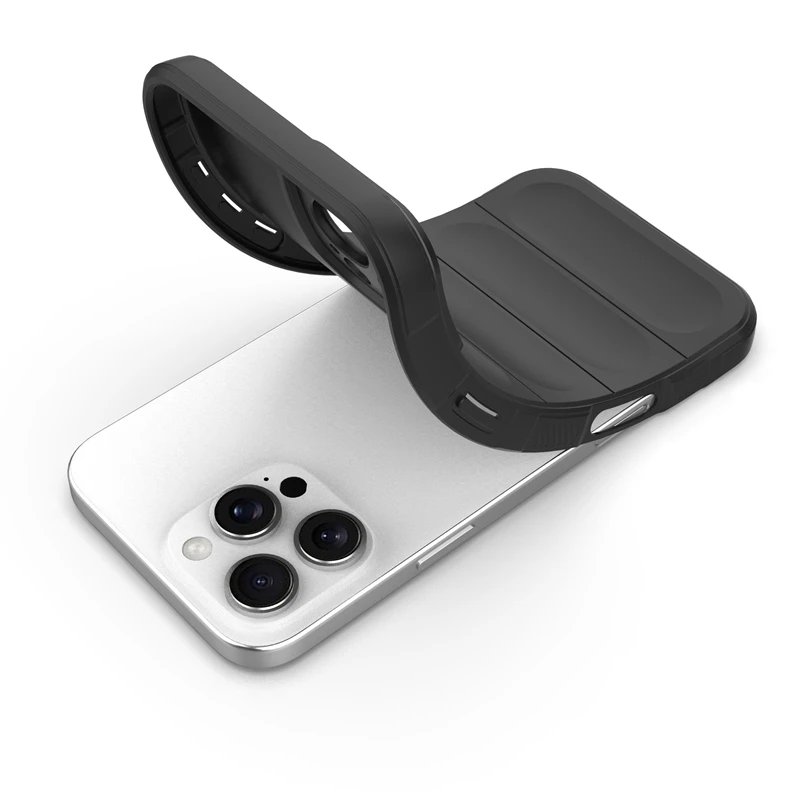 Funda protectora de silicona TPU para iPhone 16 Pro Max, carcasa de goma a prueba de golpes - imagen 3