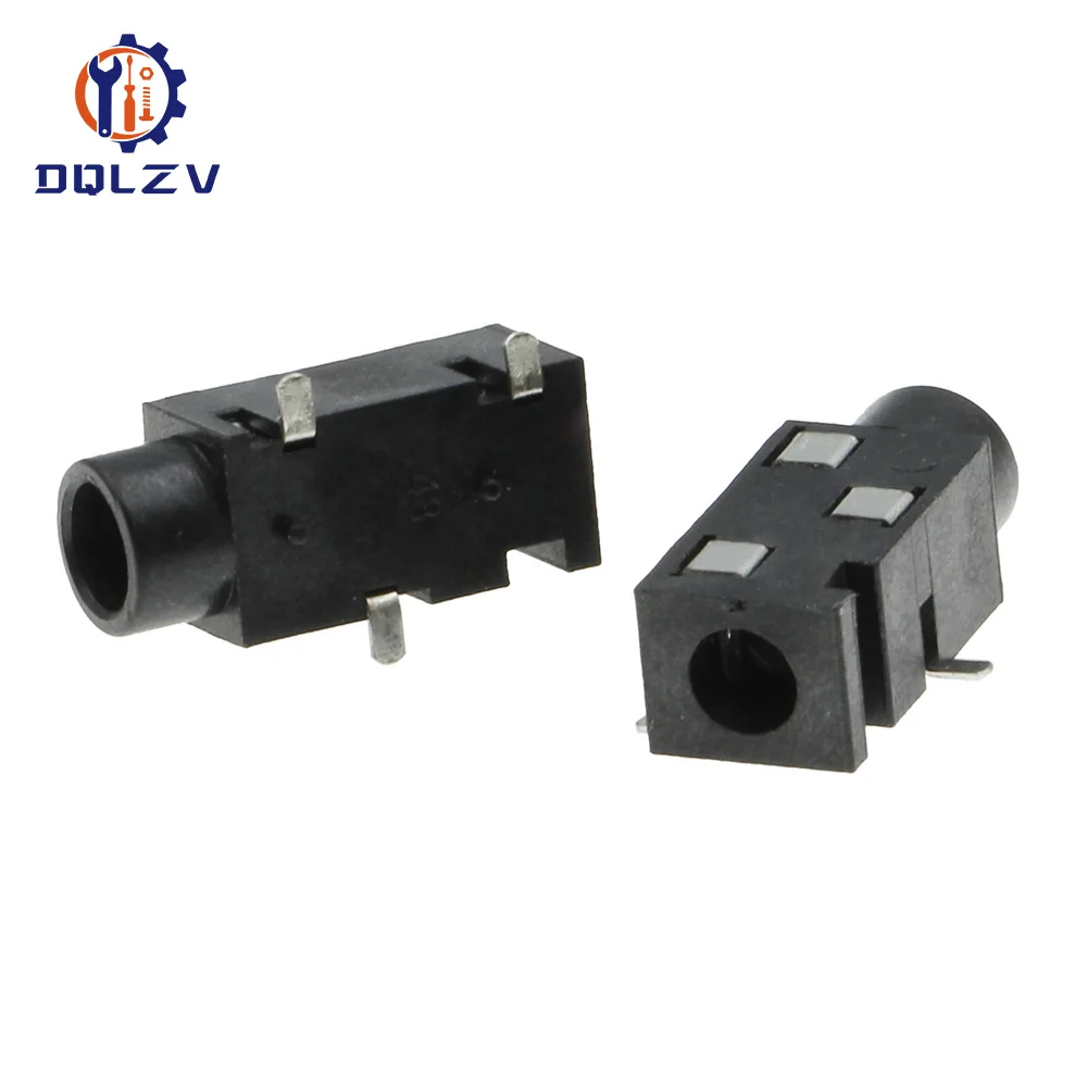 Conector de audio para auriculares de 3,5 mm PJ-320 Conector hembra de 3 pines Auriculares estéreo SMD PJ-320B - imagen 2