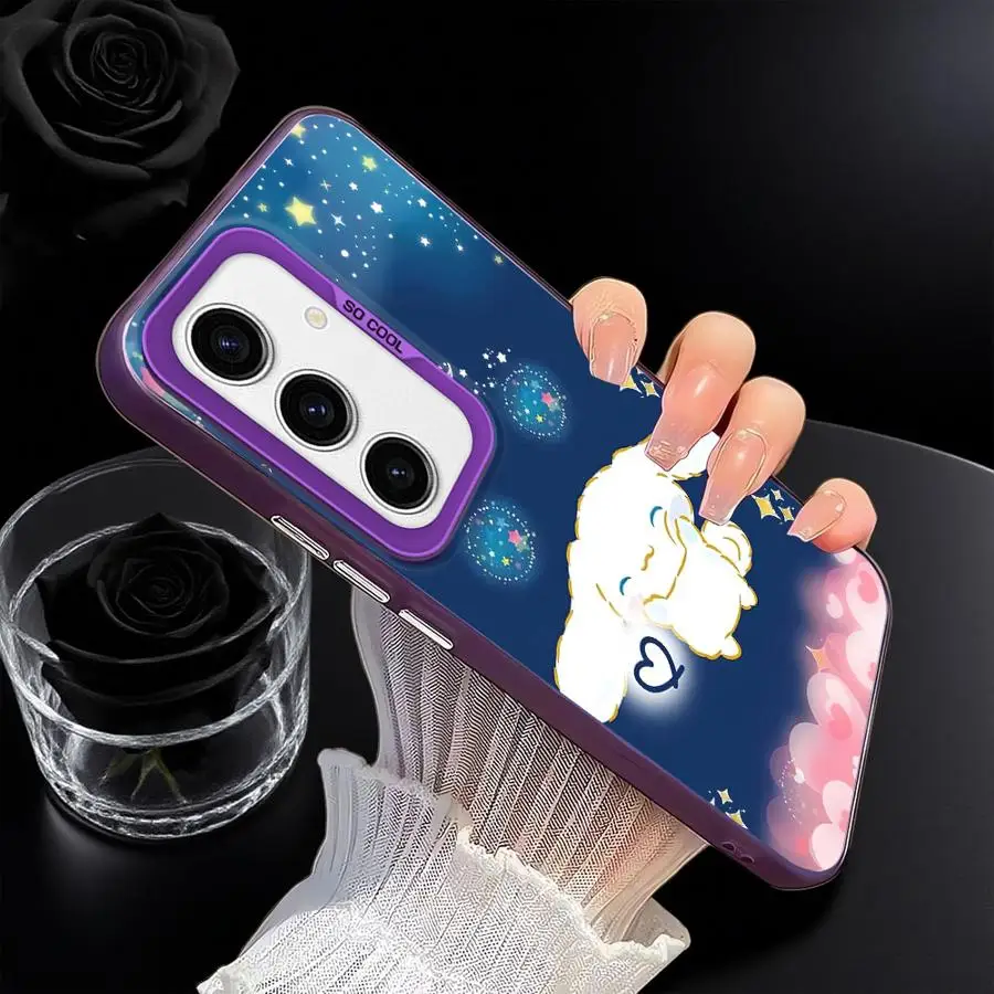 Funda para Samsung Galaxy A73 A22 A52 A53 A24 A36 A33 A34 A32 A23 A25 A26 funda trasera para teléfono cielo estrellado Cinnamoroll - imagen 2