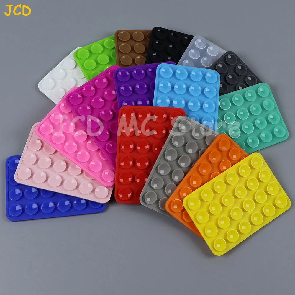 Soporte para teléfono de silicona, tapete multifuncional con ventosa, soporte de pared, siliconas, ventosa fuerte de doble cara, 5 uds. - imagen 3