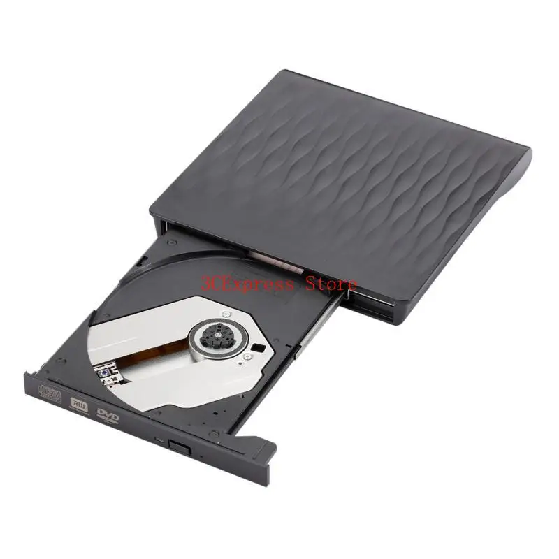 DVD externo multifunción para quemador USB3.0+tipo-C Data Data Cable Lector y escritor