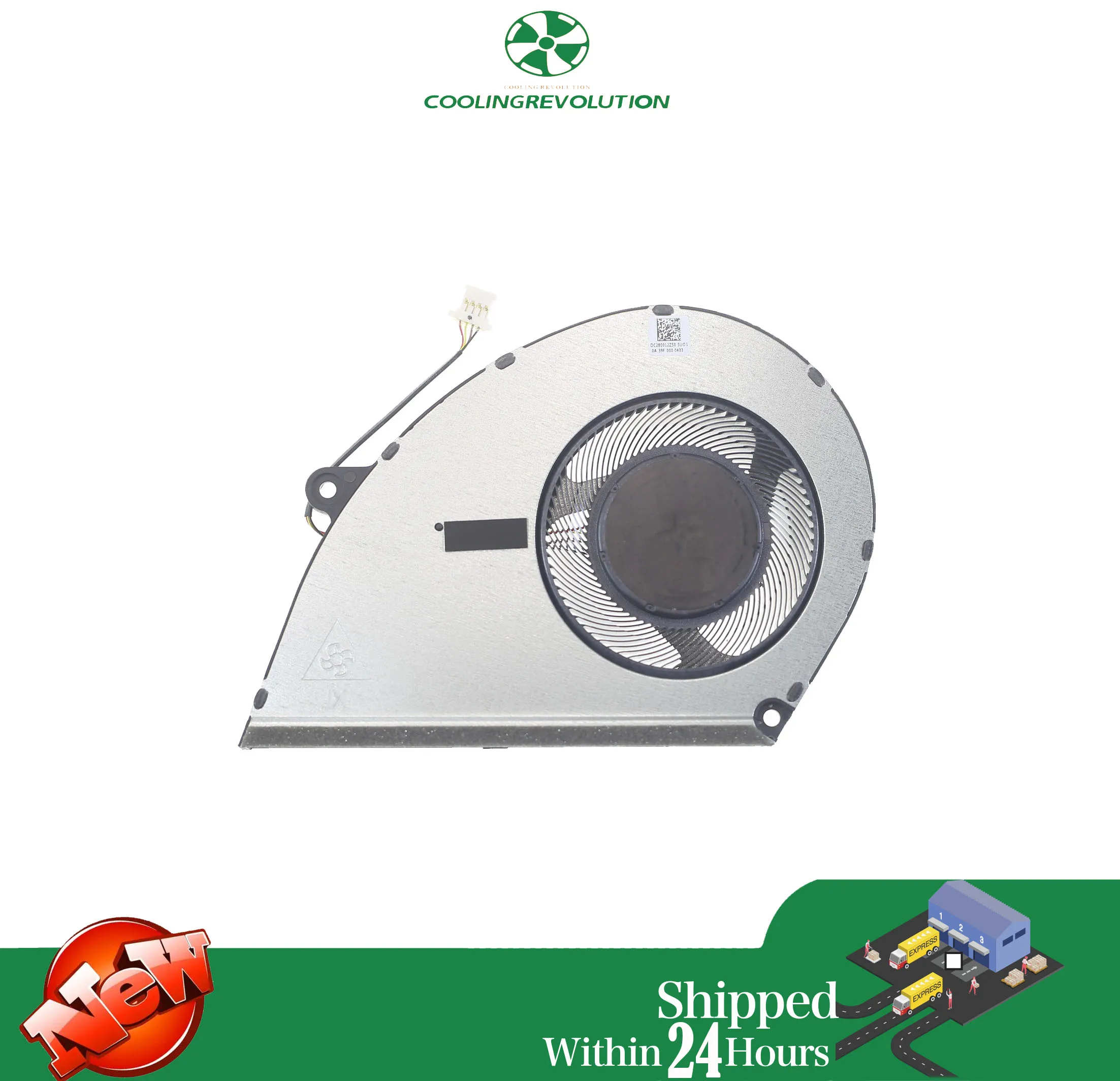 Ventilador de refrigeración para ordenador portátil, EG50050S1-1C260-S9A DC5V, 2,50 W, 4 pines