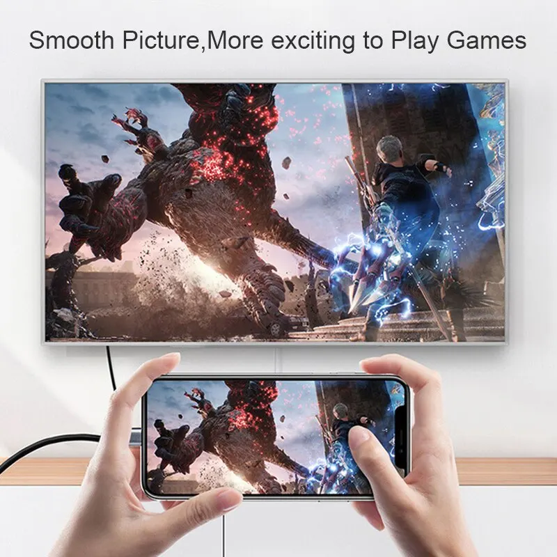 Adaptador USB tipo C hembra a HDMI Compatible con DP macho, convertidor de enchufe USB C 4K 60Hz para conector de portátil y portátil - imagen 3