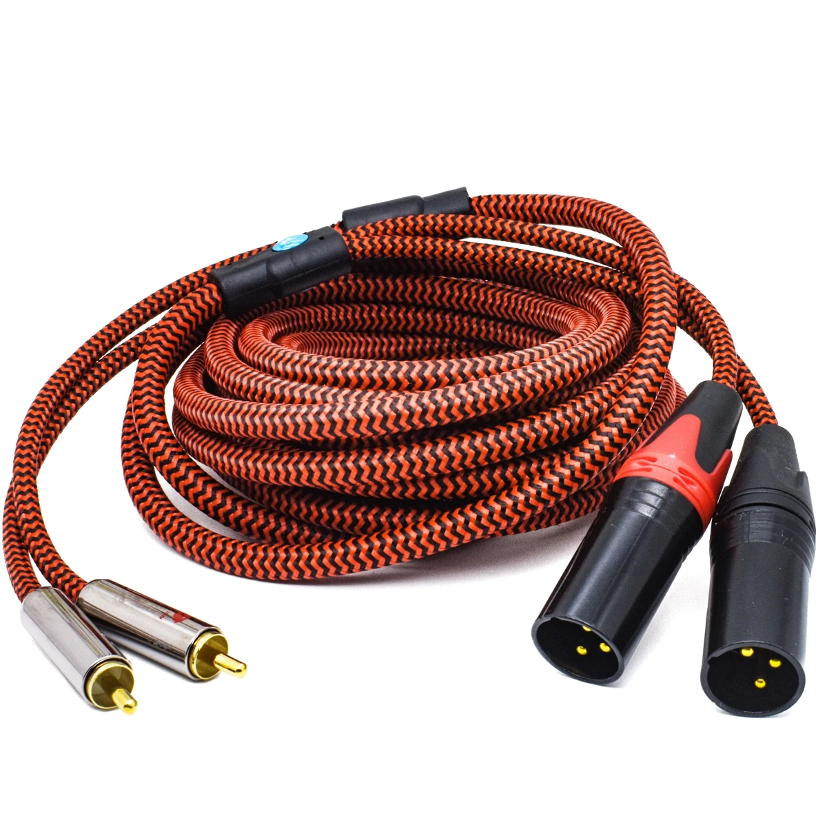 Cable XLR RCA Dual OFC – Audio Hifi Pro 3 pines - imagen 2