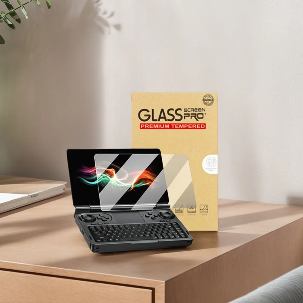 Para GPD Win Mini película protectora de pantalla de vidrio templado protector de pantalla antiarañazos película de pantalla de vidrio templado accesorios de juego - imagen 3
